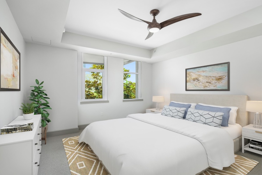 9-Foot ceilings
